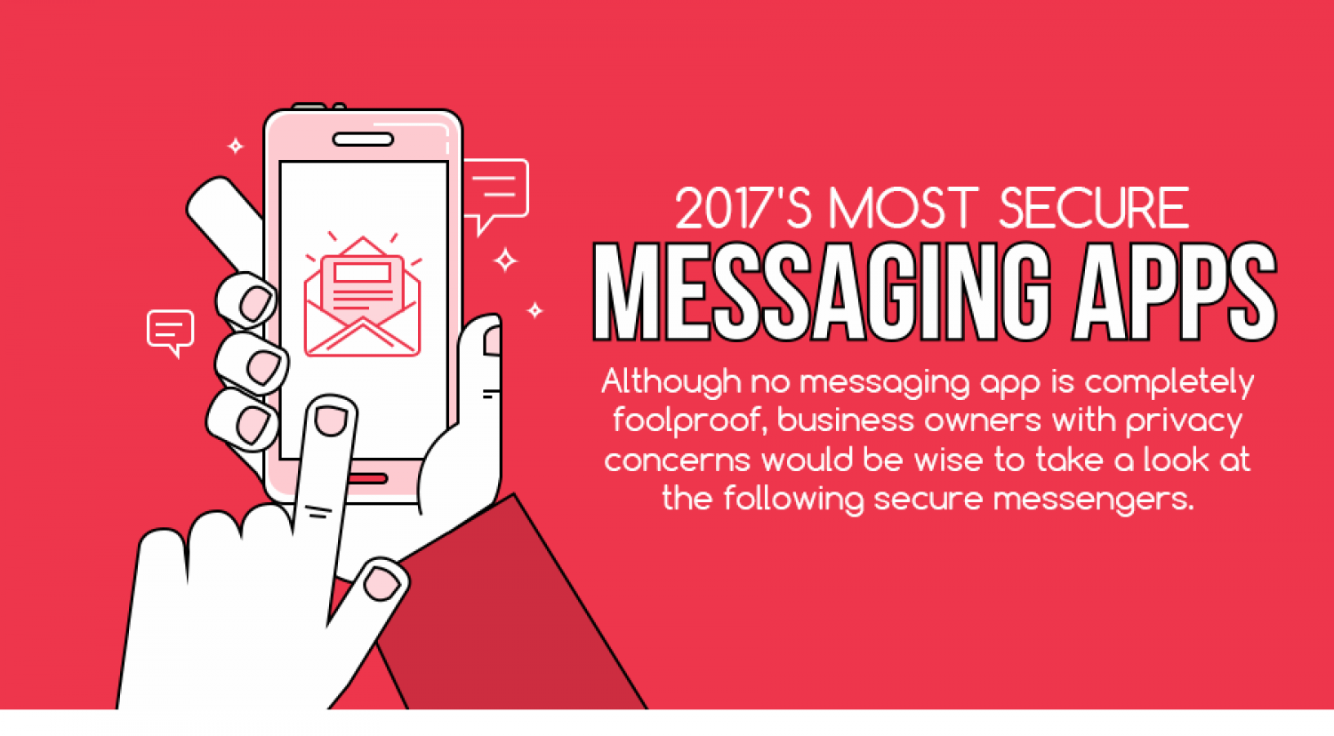 Infographic: 2017’s Most Secure Messaging Apps - FUTRTech Magazine